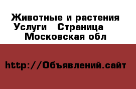 Животные и растения Услуги - Страница 4 . Московская обл.